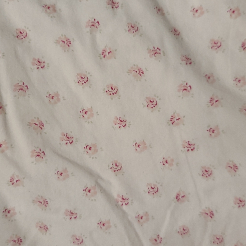 Pink flower sheets